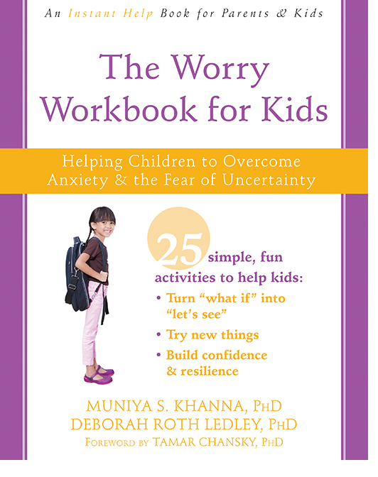 The Worry Workbook for Kids cover